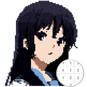  Anime Color By Number - Art Pixel Coloring 