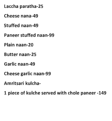 Shama Muradabadi Chicken Corner menu 