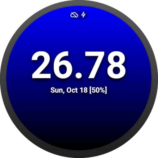 Decimal Time Watch Face icon