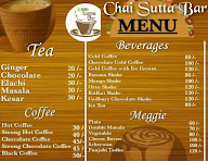 Chai Sutta Bar menu 5