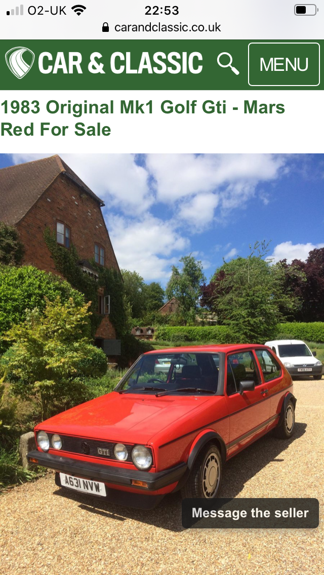 Volkswagen  Golf Gti Hire High Wycombe