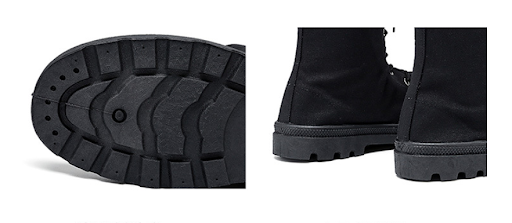 Title 4, Korean Style Trendy Canvas Hi-top Hiking Shoes....