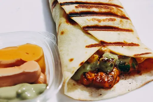 Tandoori Chicken Seekh Kebab Wrap