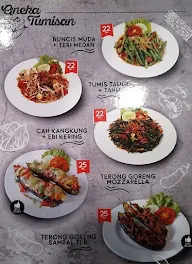 Penyetan Cok Lippo Mall Puri menu 1