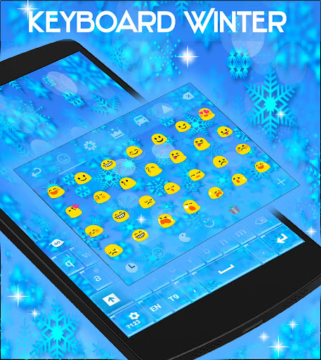 無料个人化Appのキーボードの冬のテーマをGO|記事Game