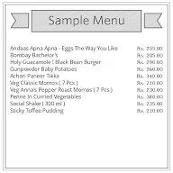 Tusker Entertainment menu 3