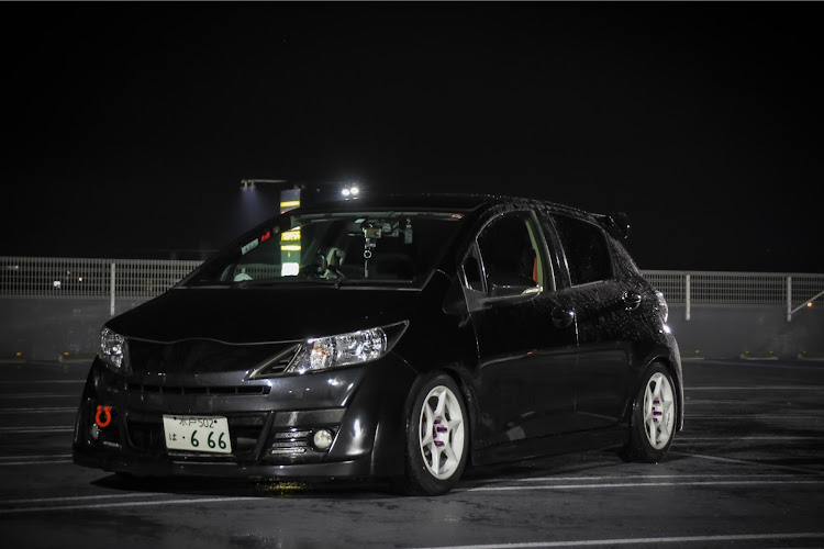 ヴィッツRS G'sのnight photography・2023ベストショット11月・NCP131・Vitz RS G's・P1レーシングに関するカスタム事例の投稿画像1枚目