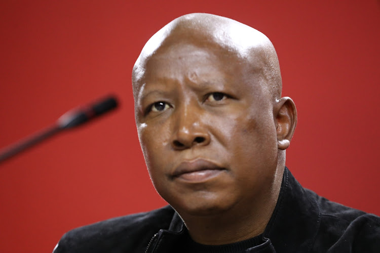 EFF president Julius Malema.