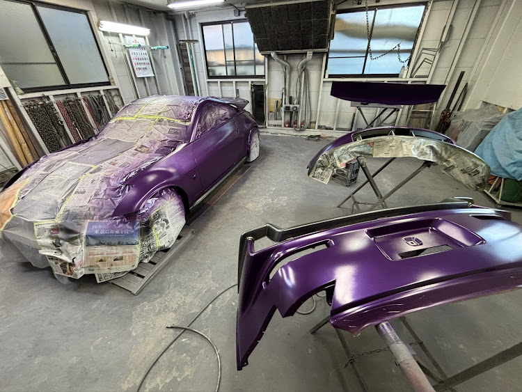 フェアレディZのオールペン・全塗装に関するカスタム事例の投稿画像4枚目