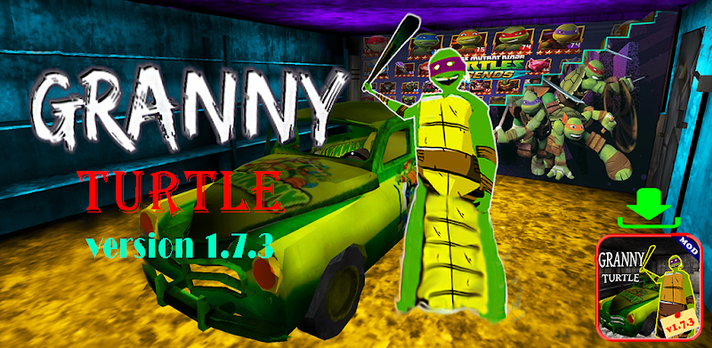 Scary Granny Turtle V1.7: Horror new game 2019