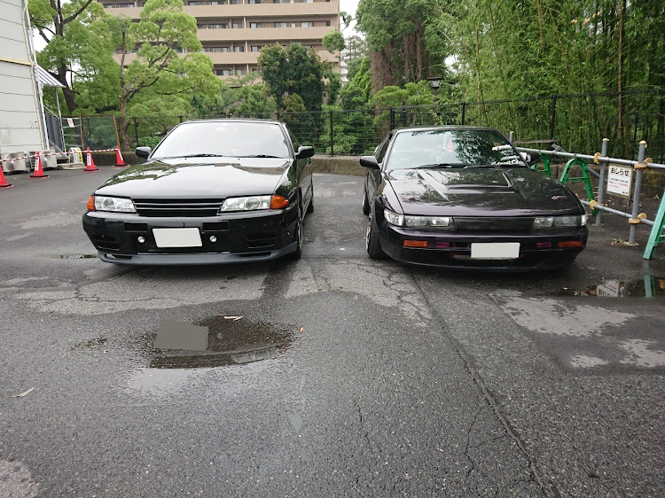 シルビアのホイールクラック・後輩とツーショットに関するカスタム事例の投稿画像3枚目