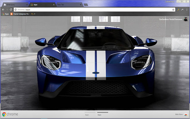 FORD GT - Super Fast Racing Car chrome extension