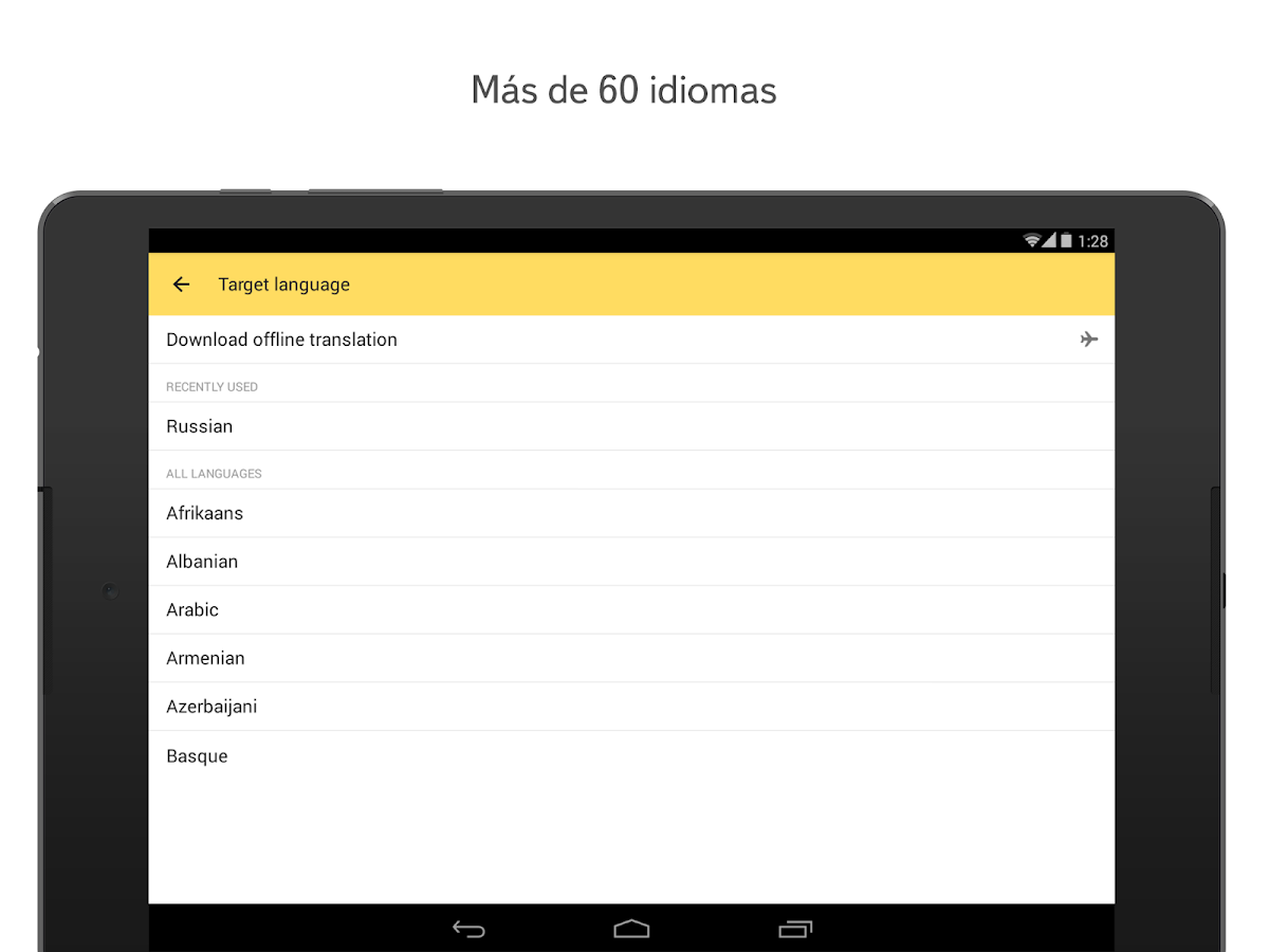 Yandex.Traductor Aplicaciones de Android en Google Play