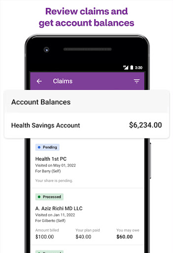 Screenshot Aetna Health