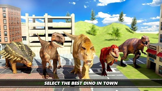 Dinosaur Simulation 2017- Dino City Hunting (Mod Money)