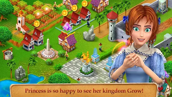  Princess Kingdom City Builder – Vignette de la capture d'écran  