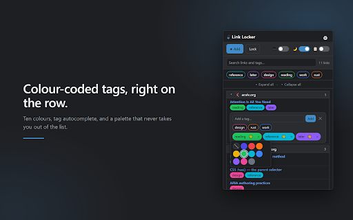 Link Locker screenshot 1
