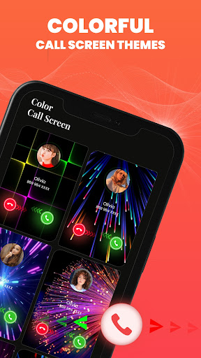 Screenshot Call Theme - Color Call Screen