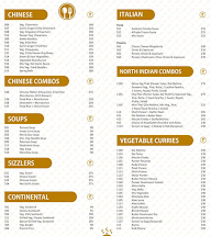 Nathu's Sweets menu 1