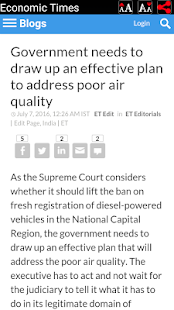  Editorial Articles (India): miniatura da captura de tela  