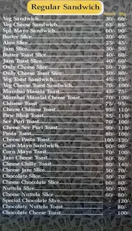 Brijwasi Sweets & Fast Food menu 1