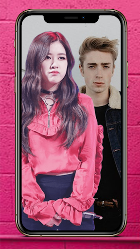 Selfie Photo with Rose – Blackpink Wallpapers