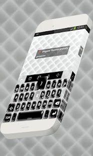 Plyšová bílá Keypad Téma - náhled