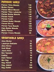 Gajanand Paratha House menu 4