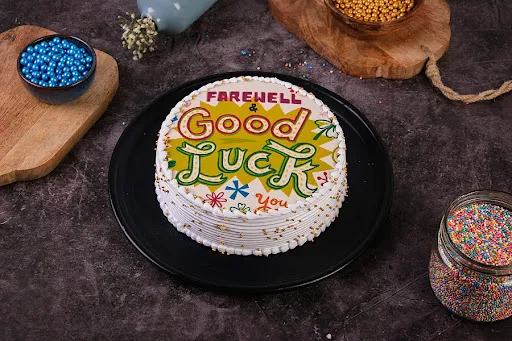 Farewell & Good Luck Cake