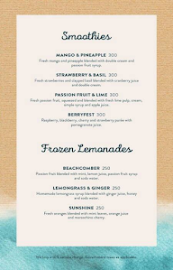 The Forest Kitchen Goa menu 4