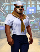 Wall Street Avatar Sailor Bear #736