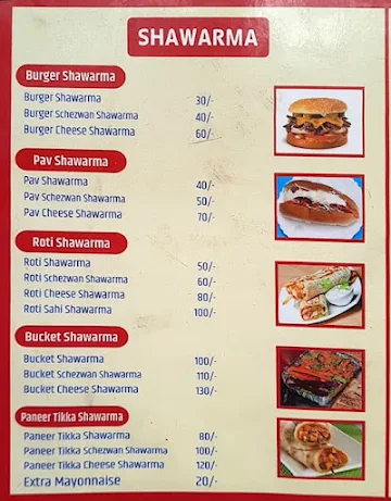 Jay Maharashtra Chinese Corner menu 