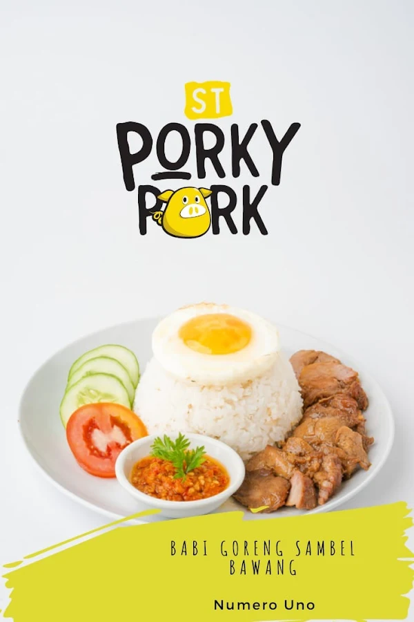 ST Porky Pork menu 