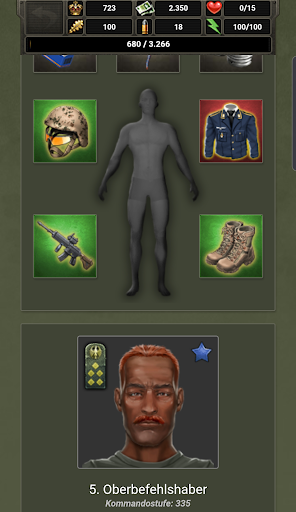 Screenshot Soldatenspiel