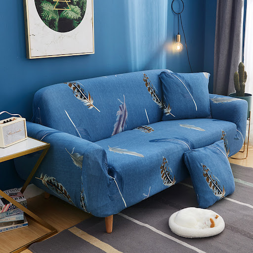 Title 1, Elastic non-slip full cover sofa cover protects...