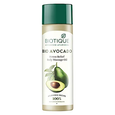 Biotique Body Massage Oil - Avocado Stress Relief, Bio Cado