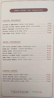 Delhi Club House menu 3