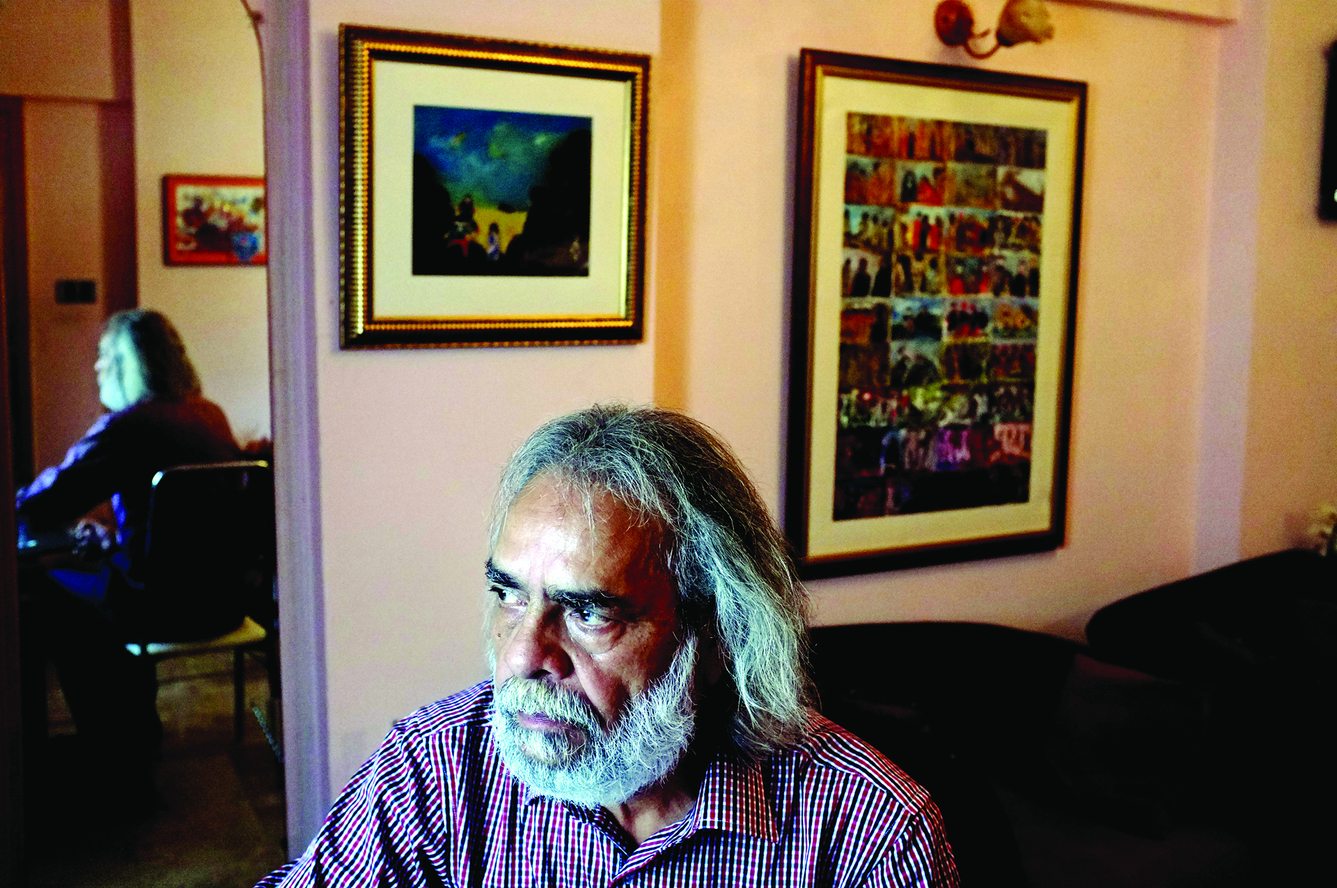 The violence and passion of Afzal Ahmed Syed