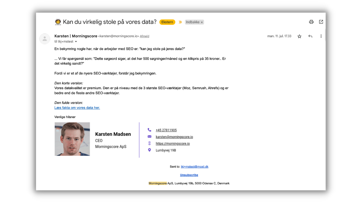 Product-led onboarding: Fordobling af Morningscores user activation på 3 mdr. (og omsætningsrekord)