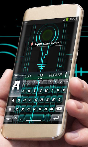 免費下載個人化APP|Blue Neon AiType Theme app開箱文|APP開箱王