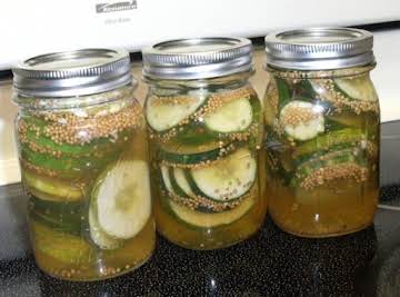 Sliced Refrigerator Pickles