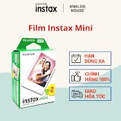 Film Chụp Lấy Liền Fujifilm Instax Mini Viền Trắng - Hàng Chính Hãng