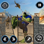 Cover Image of Download Incredible Monster VS US Army Prison Action Games 1.1 APK