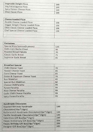 S.P. FOODS menu 2