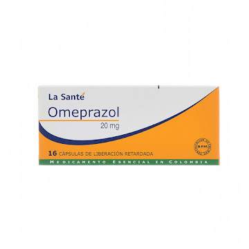 Omeprazol La Santé 20 mg Caja x 16 Tabletas  