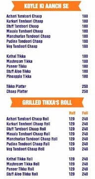 Chatori Dilli menu 1