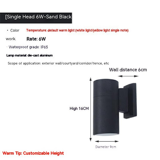 Title 22, Waterproof Up and Down Spotlight. Versatile out...