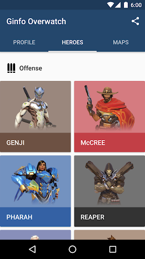 Ginfo for Overwatch