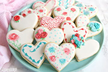Valentine’s Day Sugar Cookies