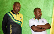 Dr Zweli Mkhize and Ekurhuleni ANC Ekurhuleni regional chairperson Mzwandile Masina. File photo. 